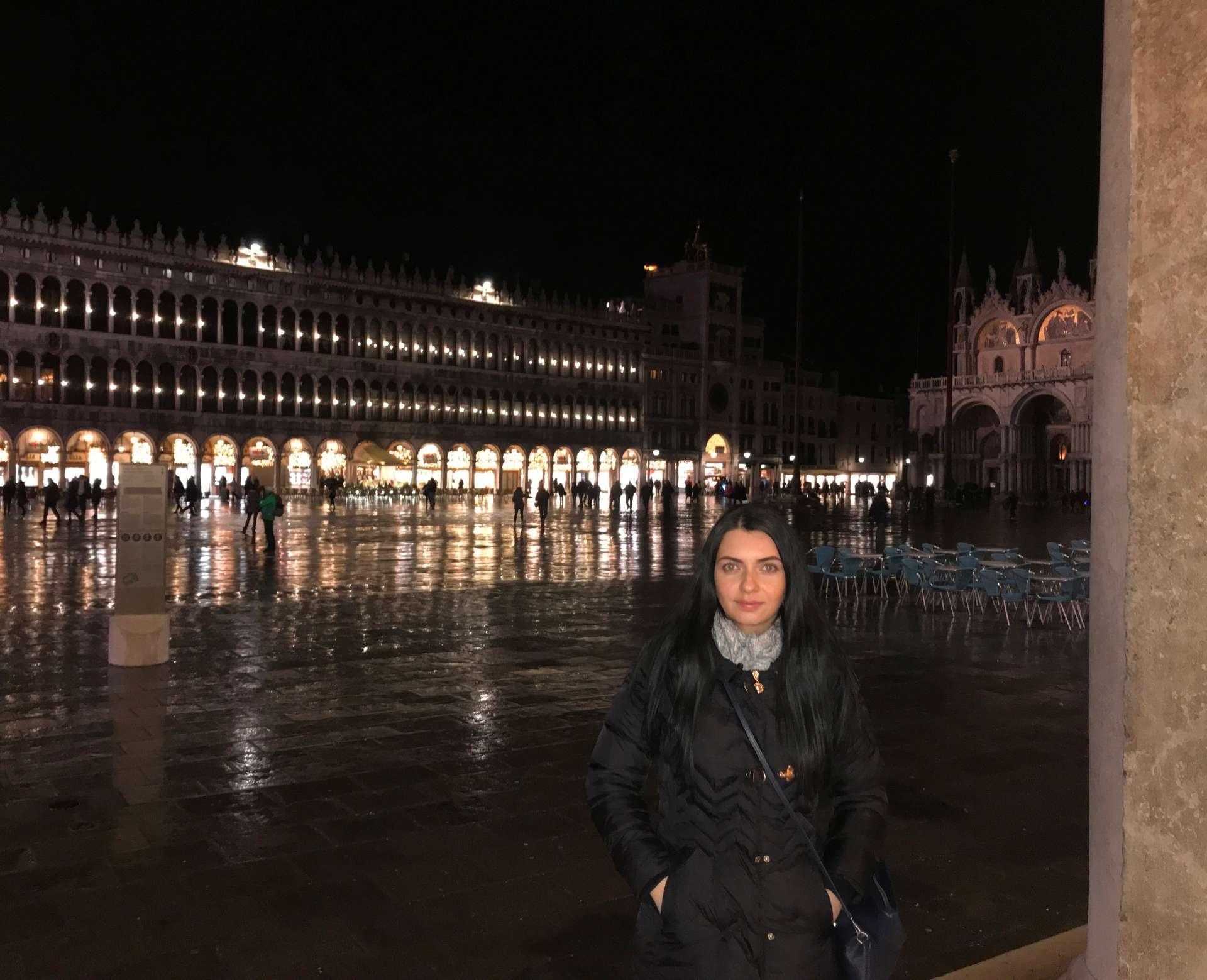 Piazza San Marco at night Piazza San Marco at night