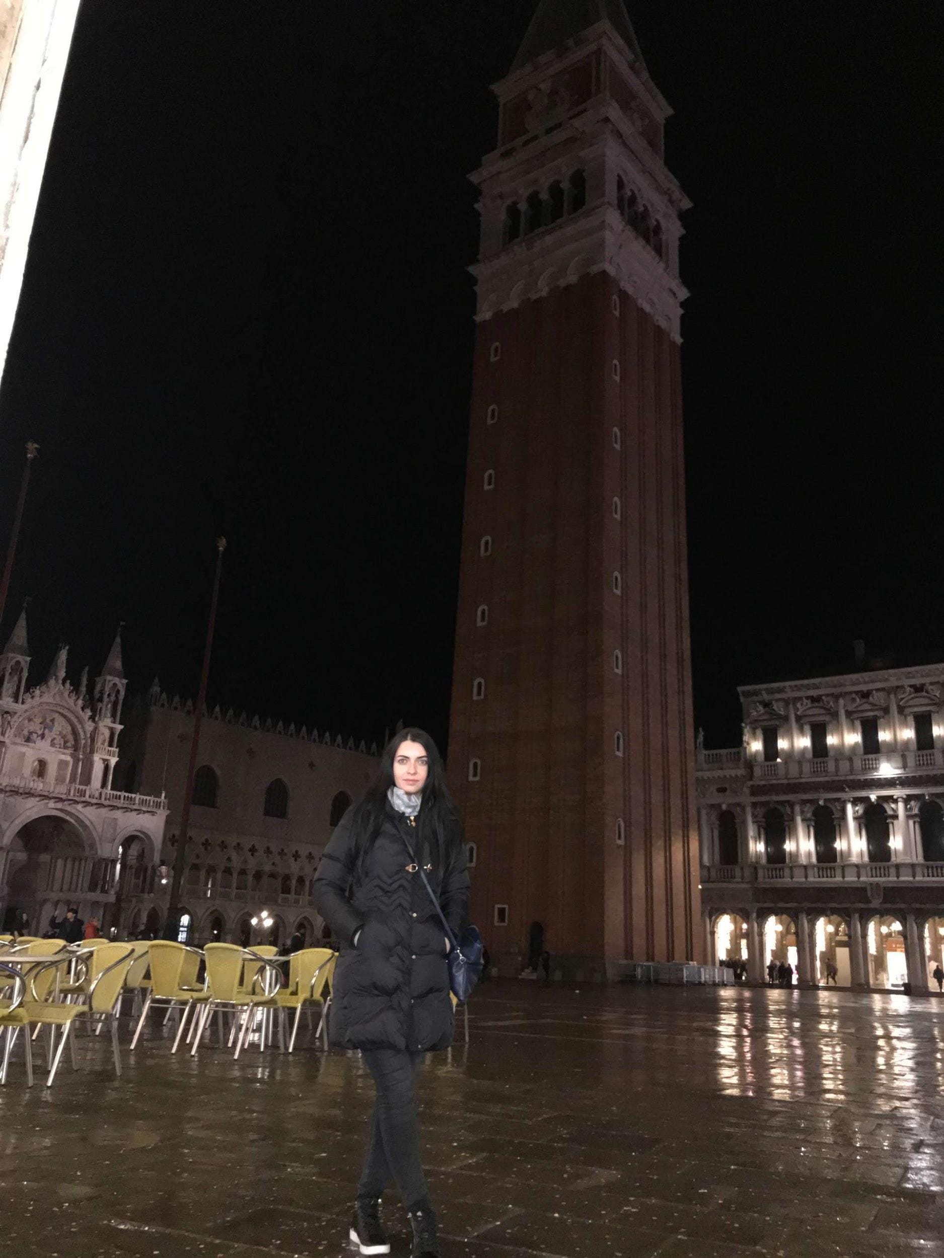 Campanile di San Marco at night Venezia Campanile di San Marco at night