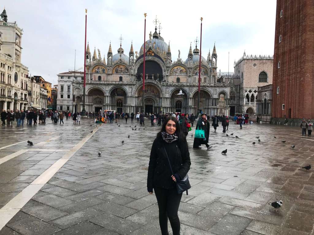 Basilica di San Marco Basilica di San Marco, next to Doge's Palace in St. Mark's square, Venice Carnival Italy