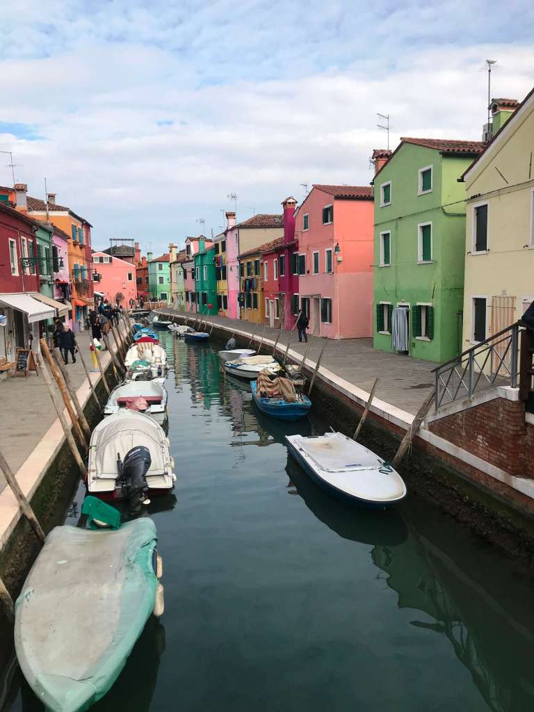 Beautiful Burano canals Beautiful Burano canals, Venice Lagoon