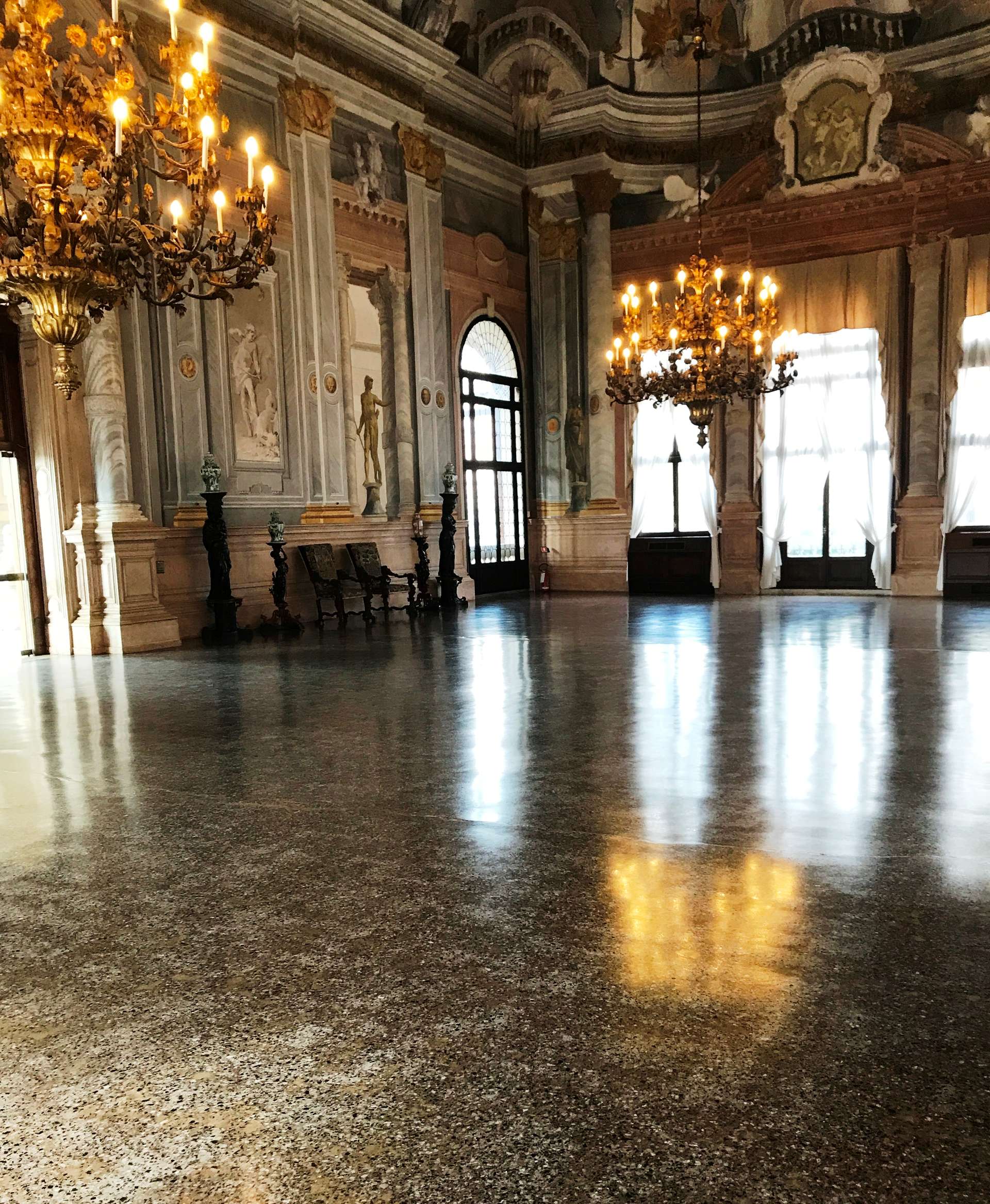 Ca' Rezzonico palace hall, Casanova movie location
