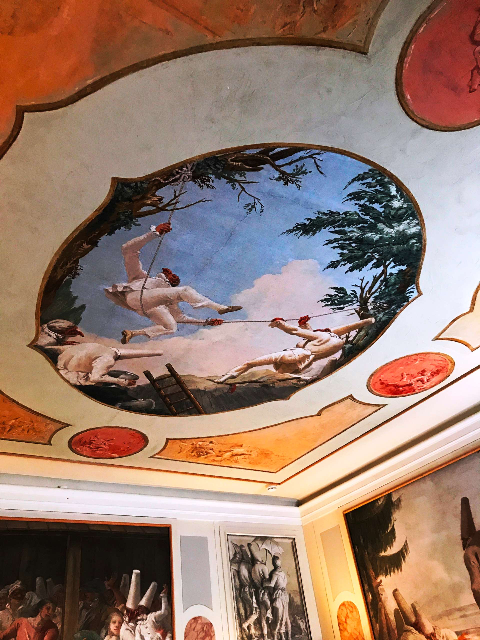 Ca' Rezzonico - Pulcinella, Casanova movie location