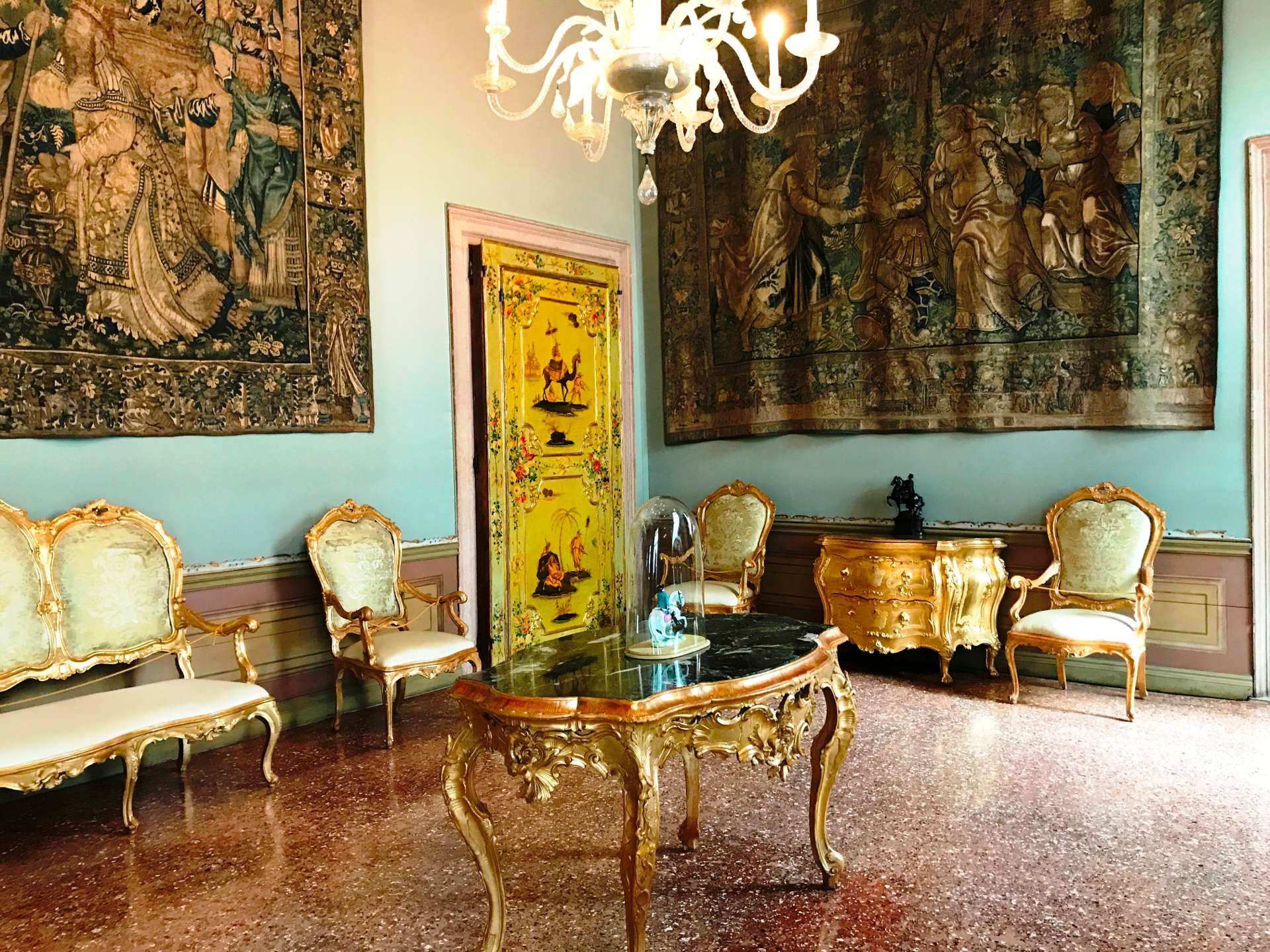 Ca' Rezzonico Museum rooms, Casanova movie location