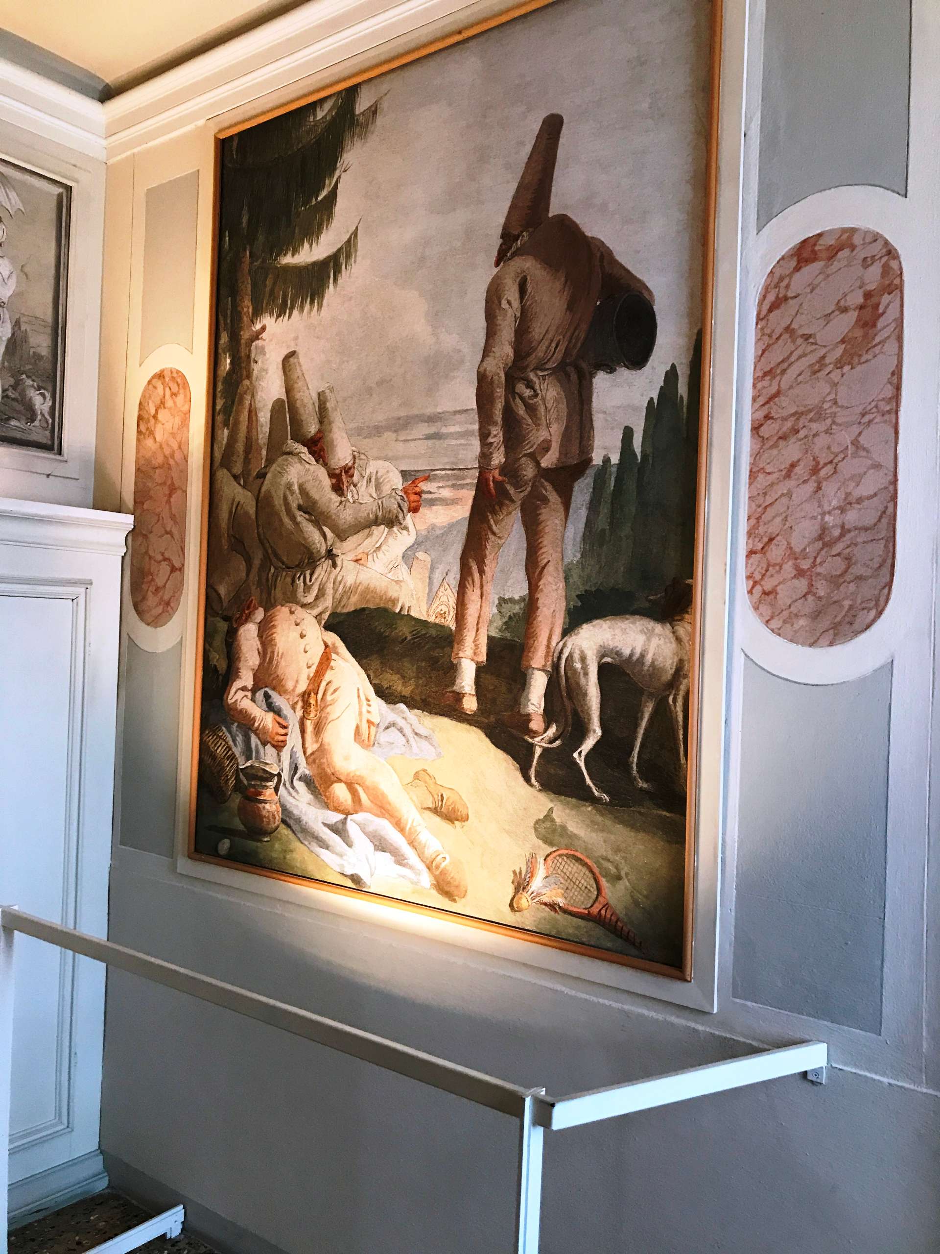 Ca' Rezzonico Museum - the story of pulcinella, Casanova movie location