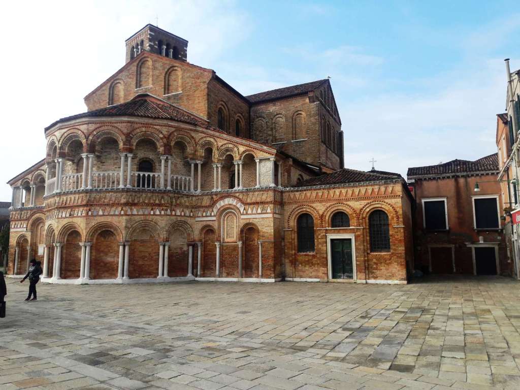Basilica of Saint Mary and Saint Donatus, Murano Basilica of Saint Mary and Saint Donatus, Murano, Venice Italy Carnival