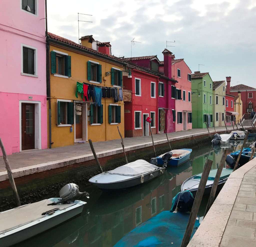 Colorful streets of Burano Colorful streets of Burano