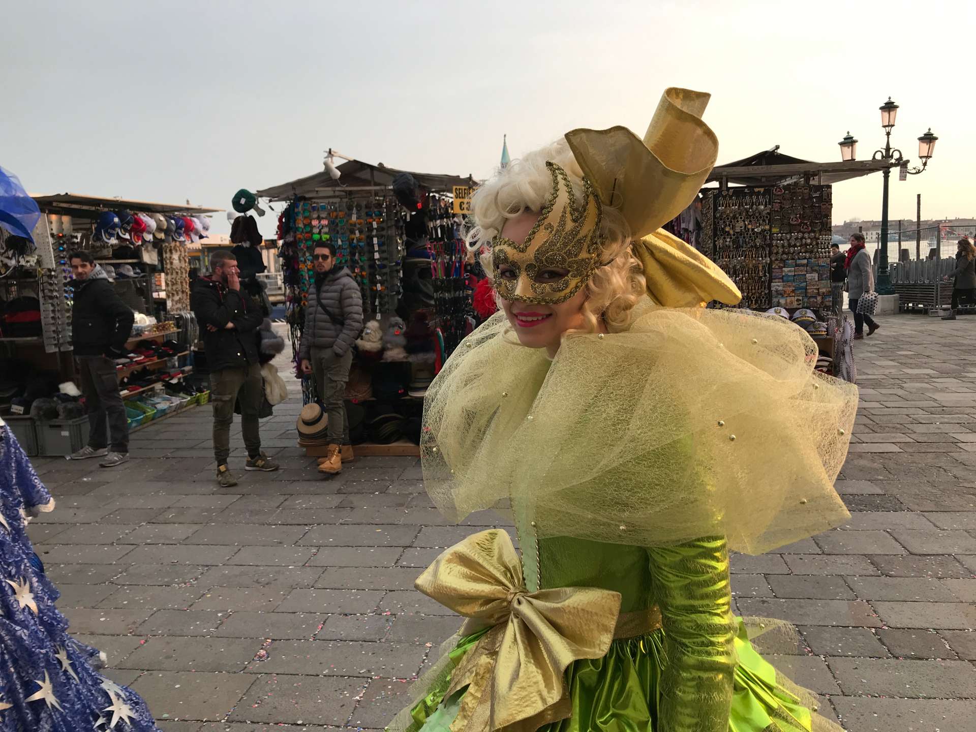 Green dress - Venice Carnival