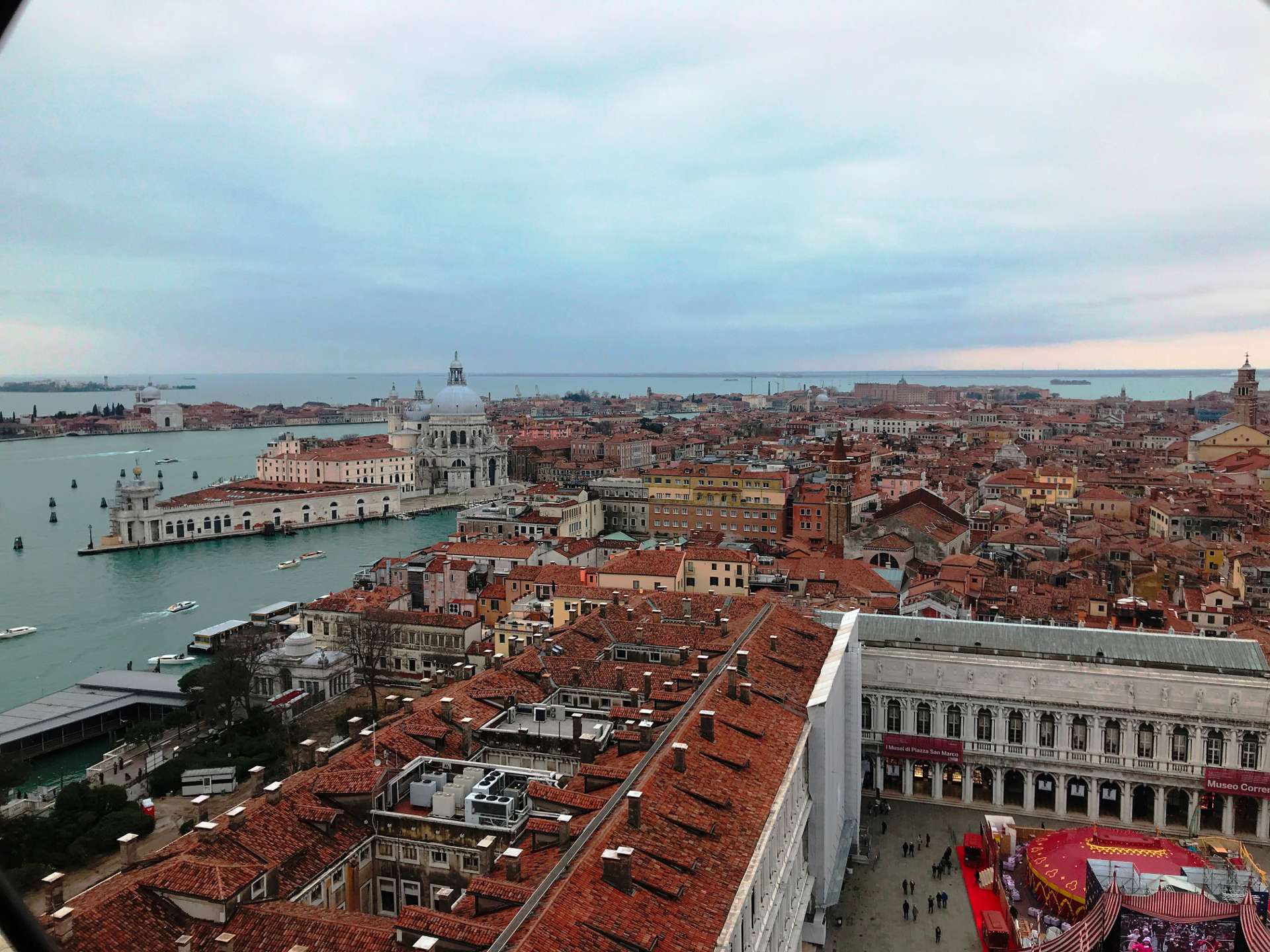 Salute view from The Campanile