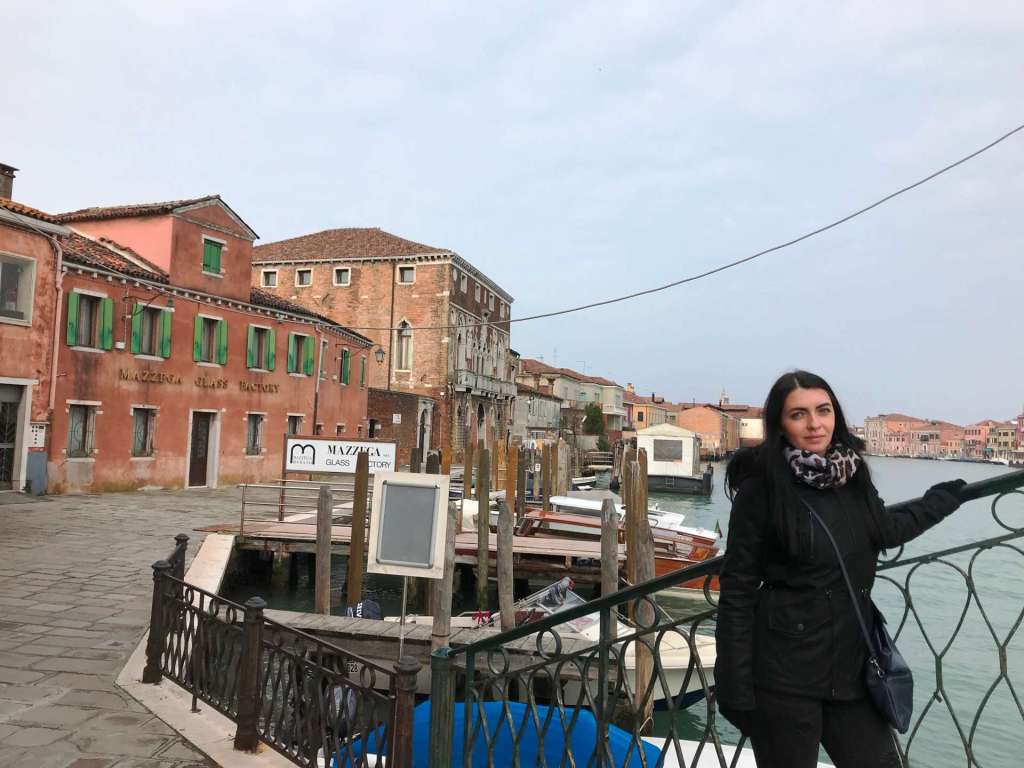 Palazzo da Mula in the back, Murano Palazzo da Mula in the back, Murano Island