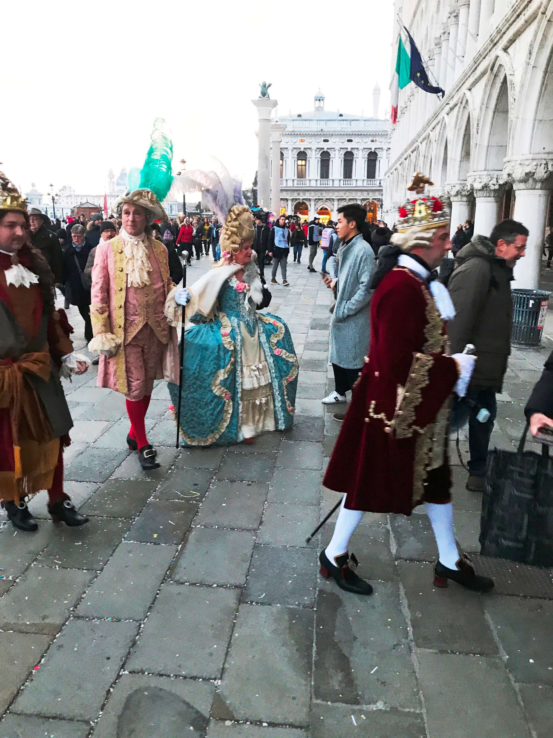 Venice Carnival Italy - Riva degli Schiavoni parade