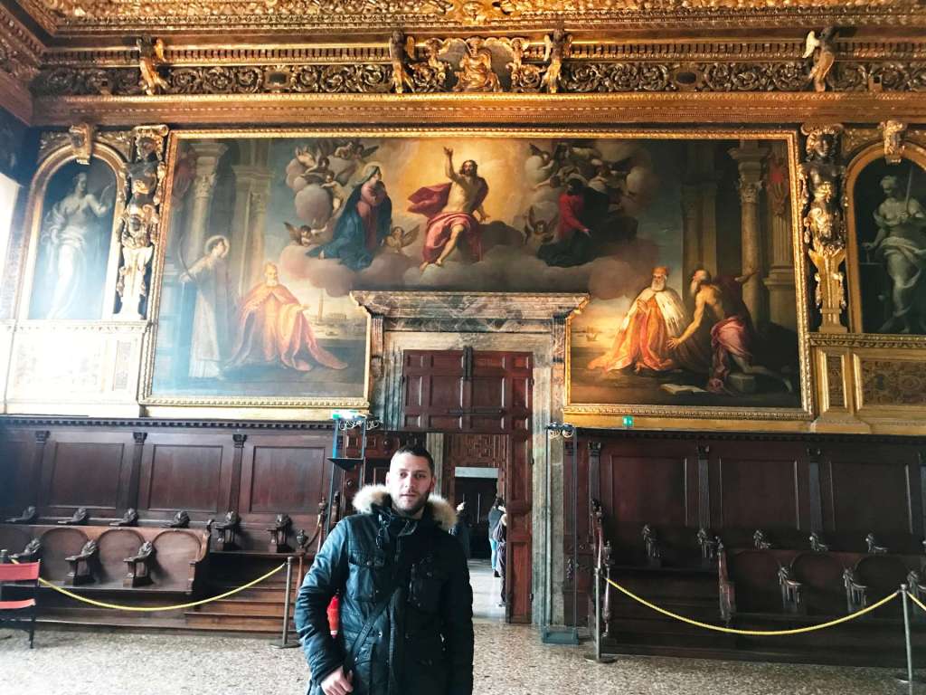Sala del Senato, Doge's Palace Venice Sala del Senato, Doge's Palace Venice