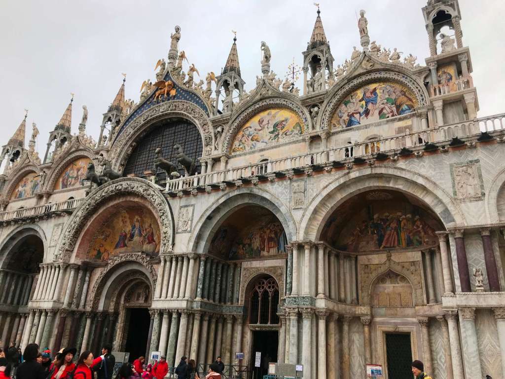San Mark's Basilica, Venice Carnival Italy San Mark's Basilica, Venice Carnival Italy