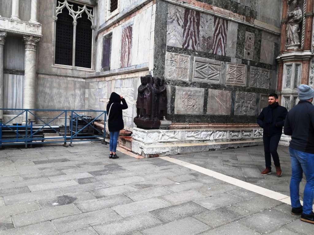 Tetrarchs Monument Tetrarchs Monument, St. Mark's square