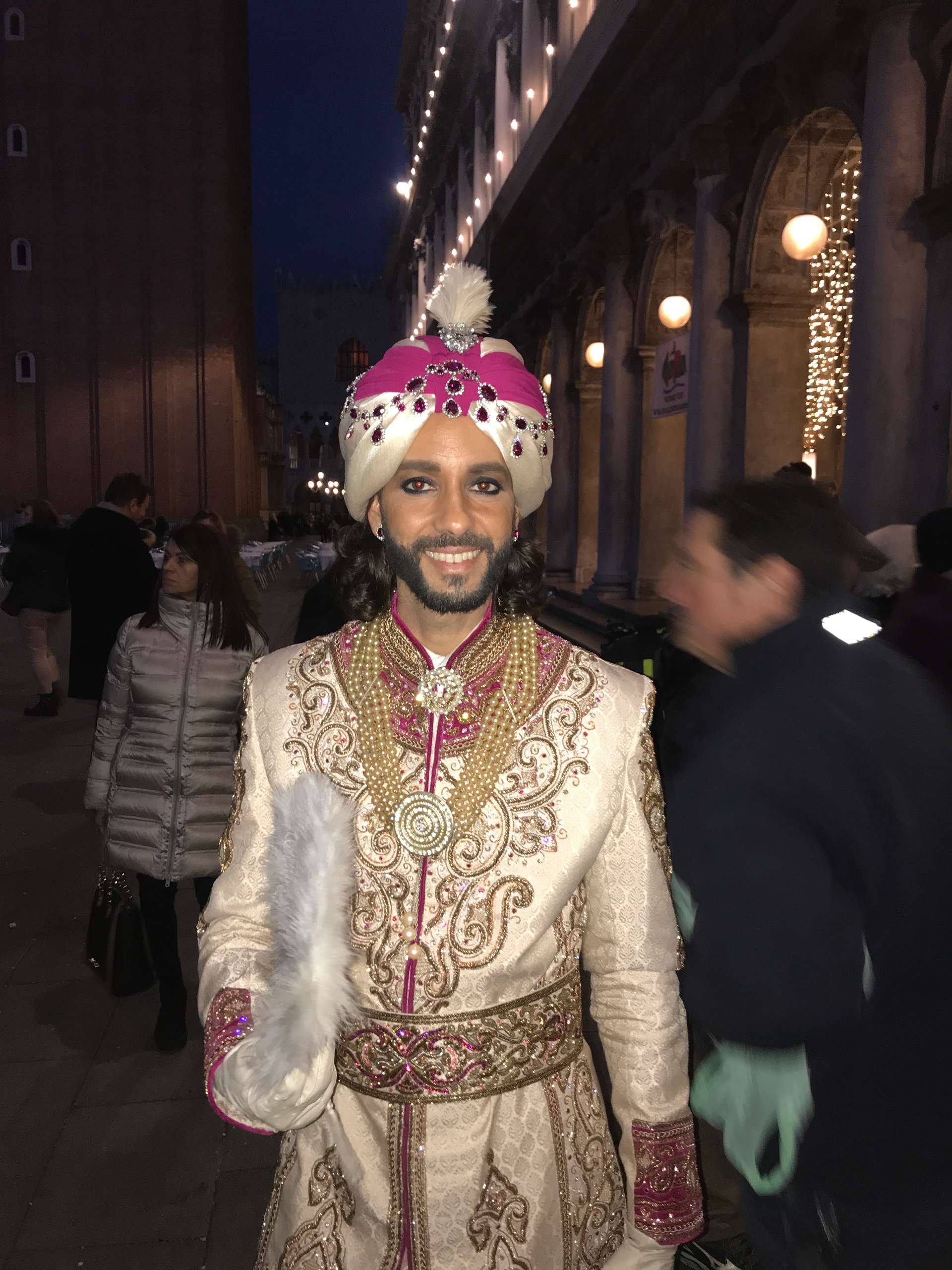 Venice Carnival Italy - Byzantine costume
