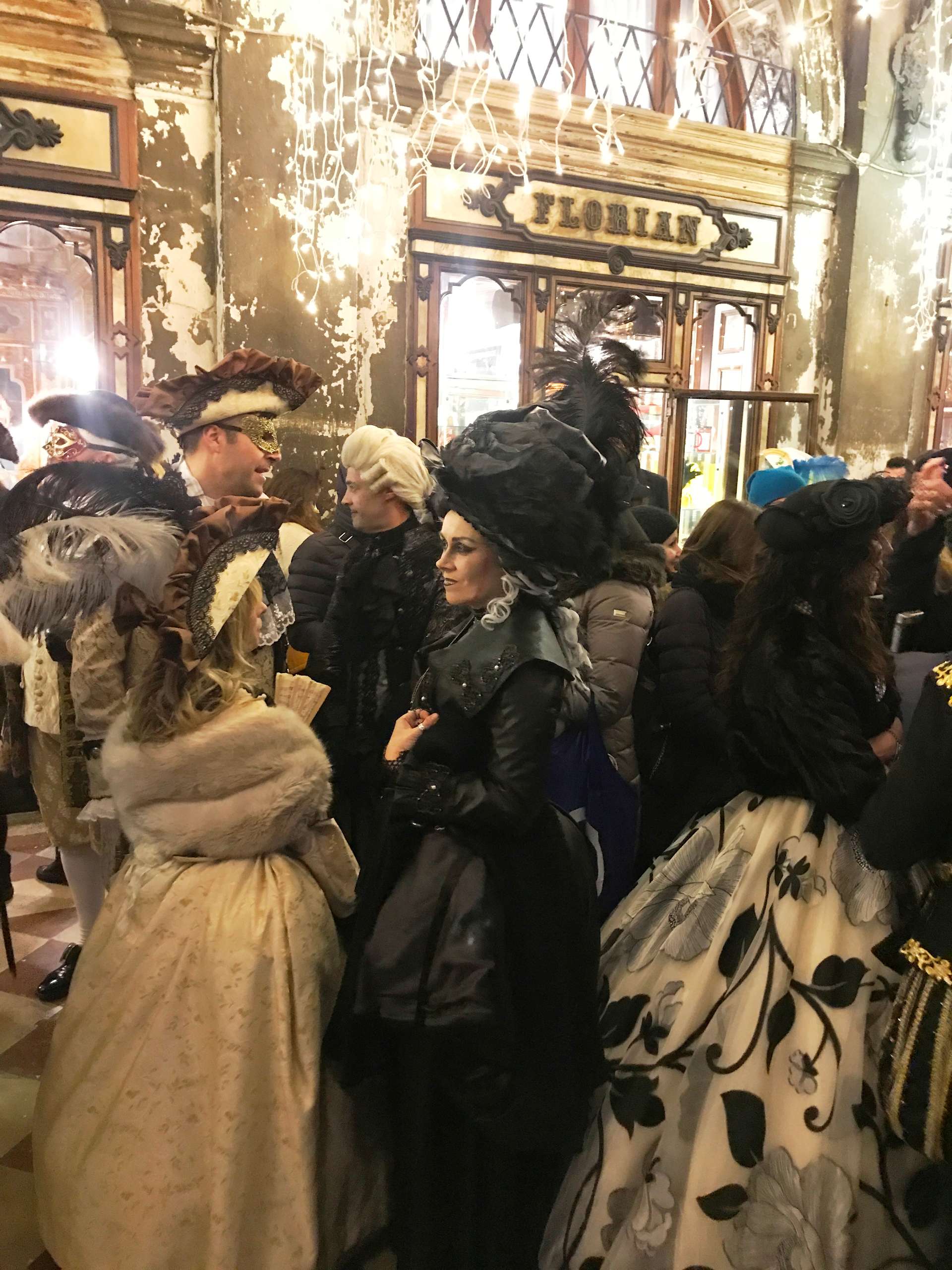 Venice Carnival Italy - Caffe Florian
