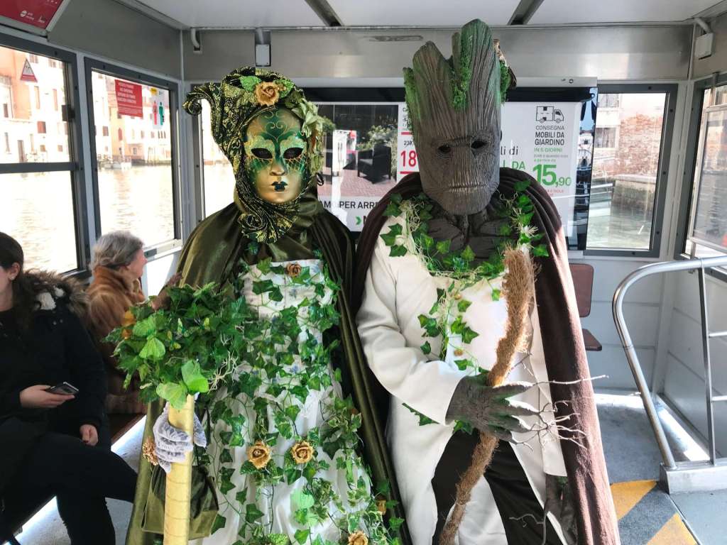 Venice Carnival Italy - Groot costume Venice Carnival Italy - Groot costume