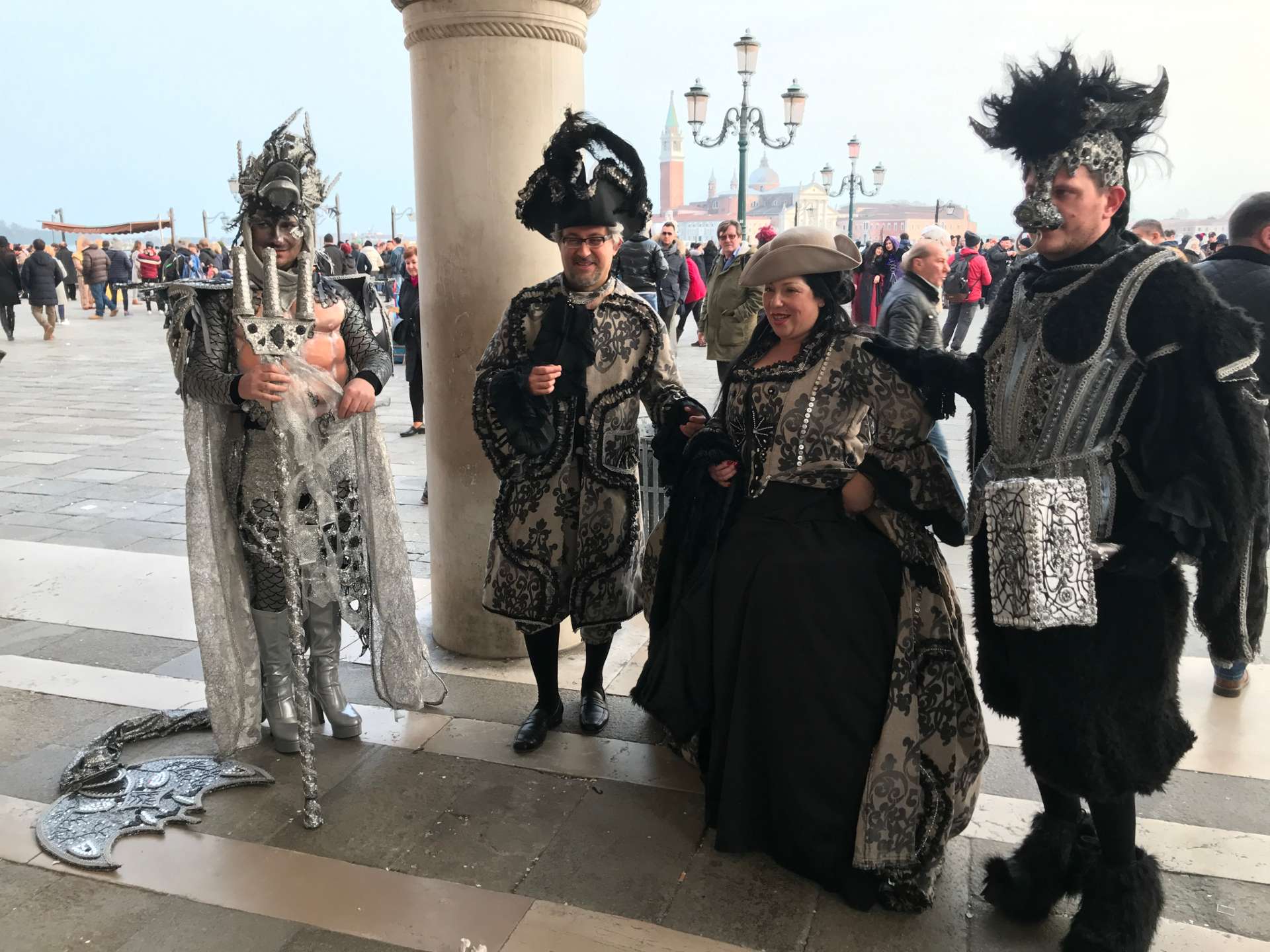 Venice Carnival - military costumes