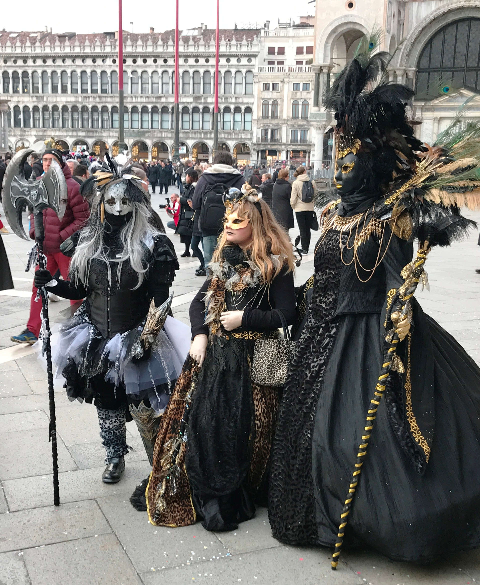 Venice Carnival - warrior costumes