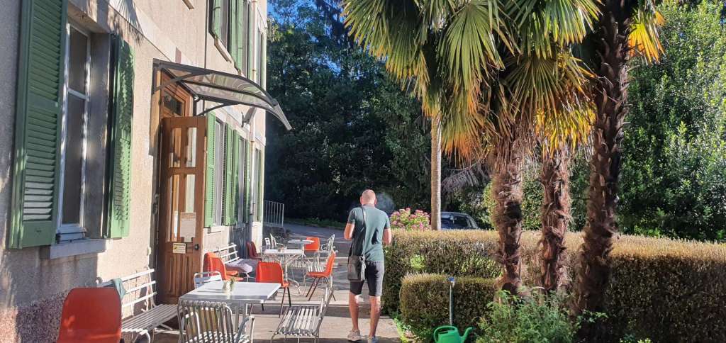 Hotel garden - Menaggio, Lake Como, Italy Hotel garden - Menaggio, Lake Como, Italy