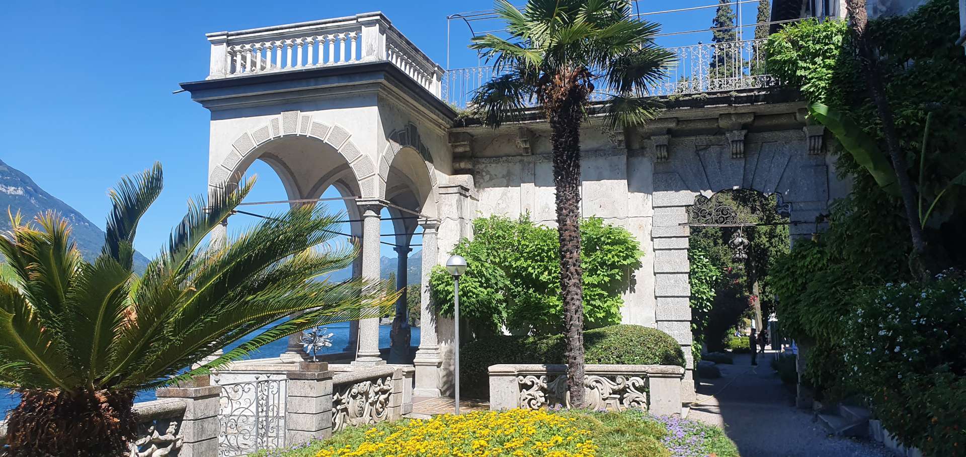 Villa Monastero cloister - Varenna, Lake Como, Italy Villa Monastero cloister - Varenna, Lake Como, Italy