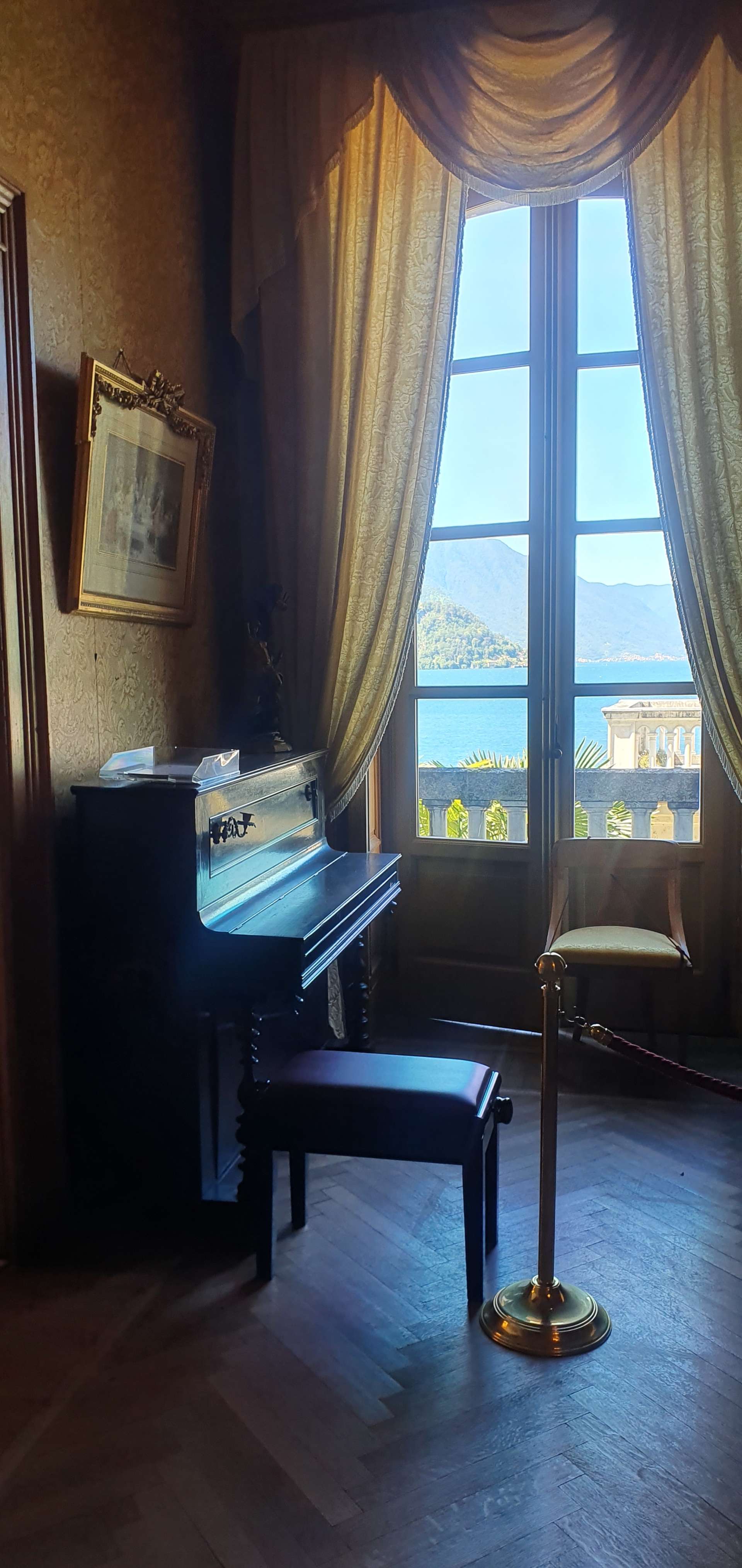 Varenna, inside Villa Monastero