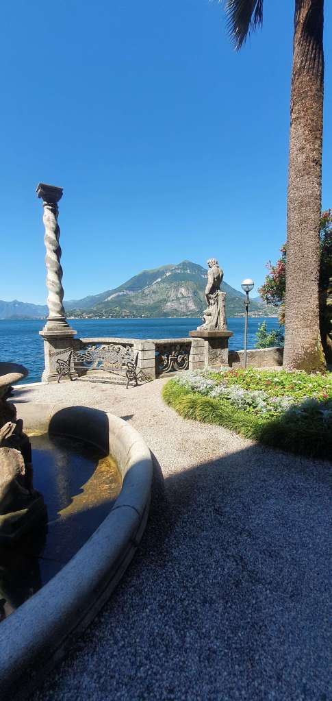 Villa Monastero entrance Villa Monastero entrance