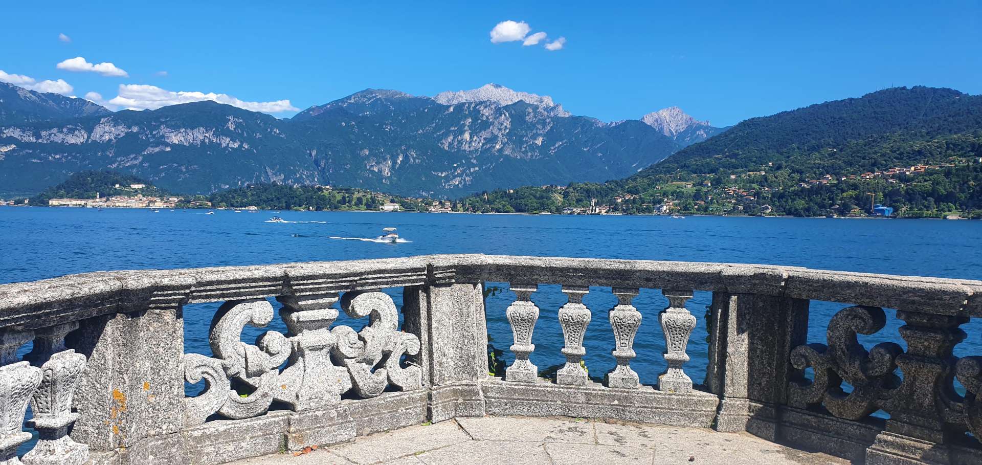 Lake Como view from Parco Civico Teresio Olivelli Lake Como view from Parco Civico Teresio Olivelli, Tremezzo, Italy