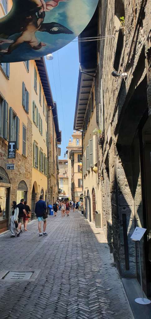 Via Bartolomeo Colleoni, Bergamo citta alta