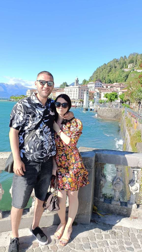 Bellagio view from Lungo Lago Europa, Lake Como, Italy