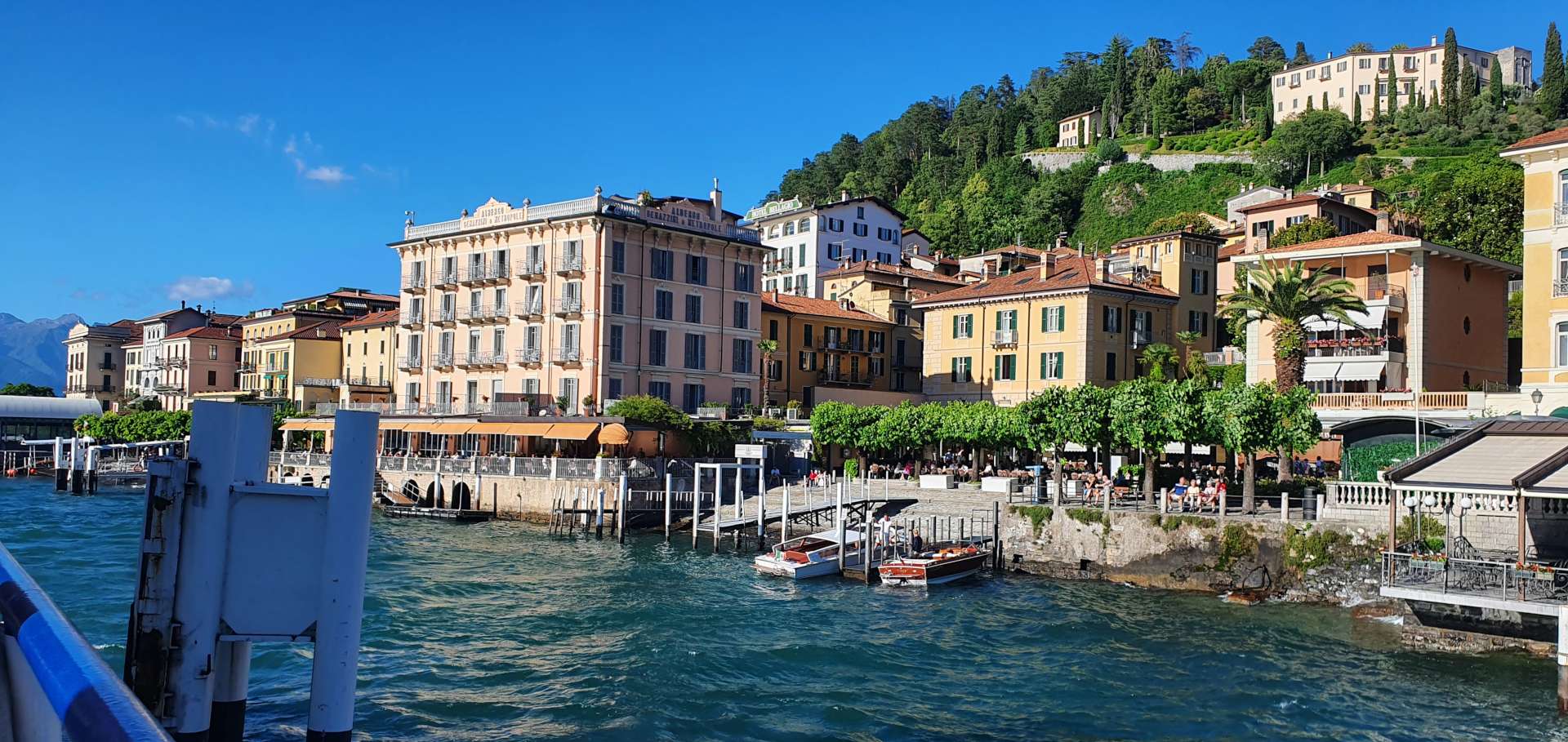 Bellagio view from the traghetto