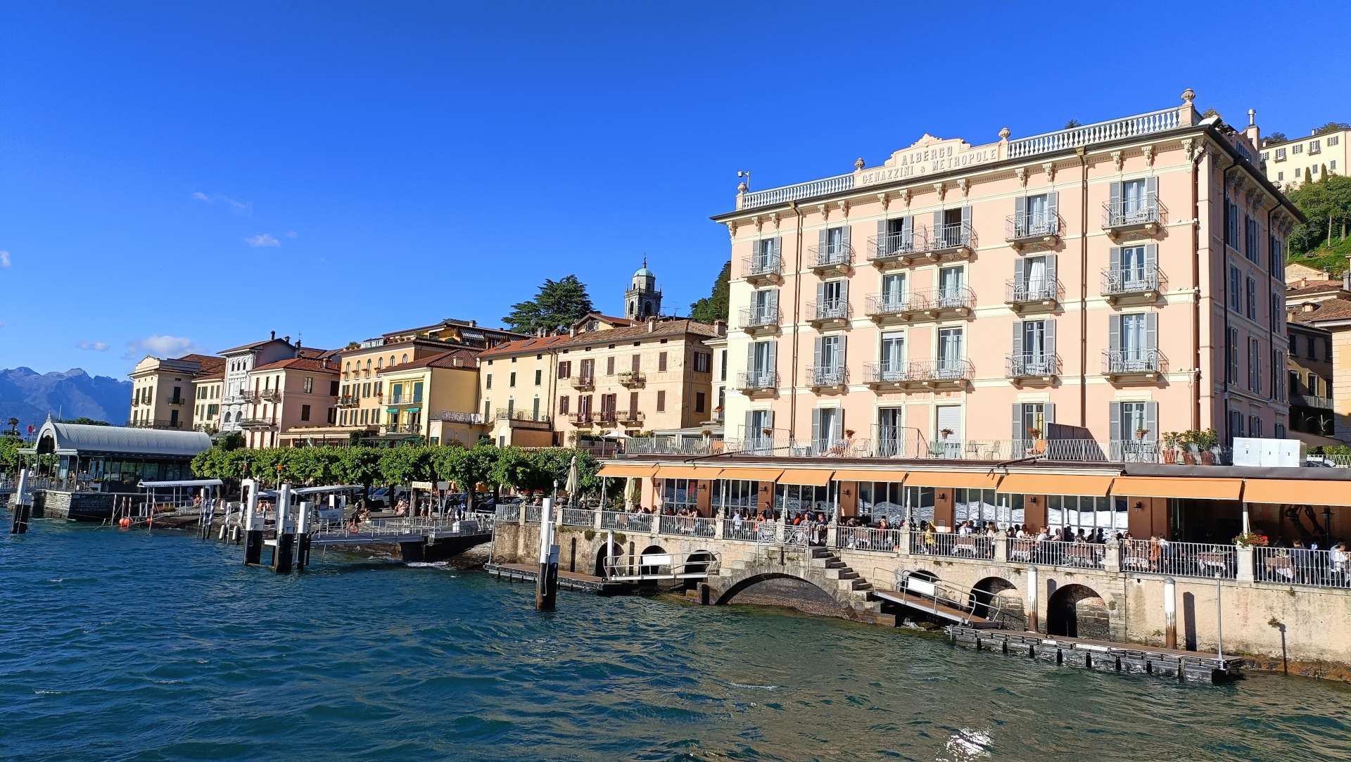 Bellagio's elegant hotels