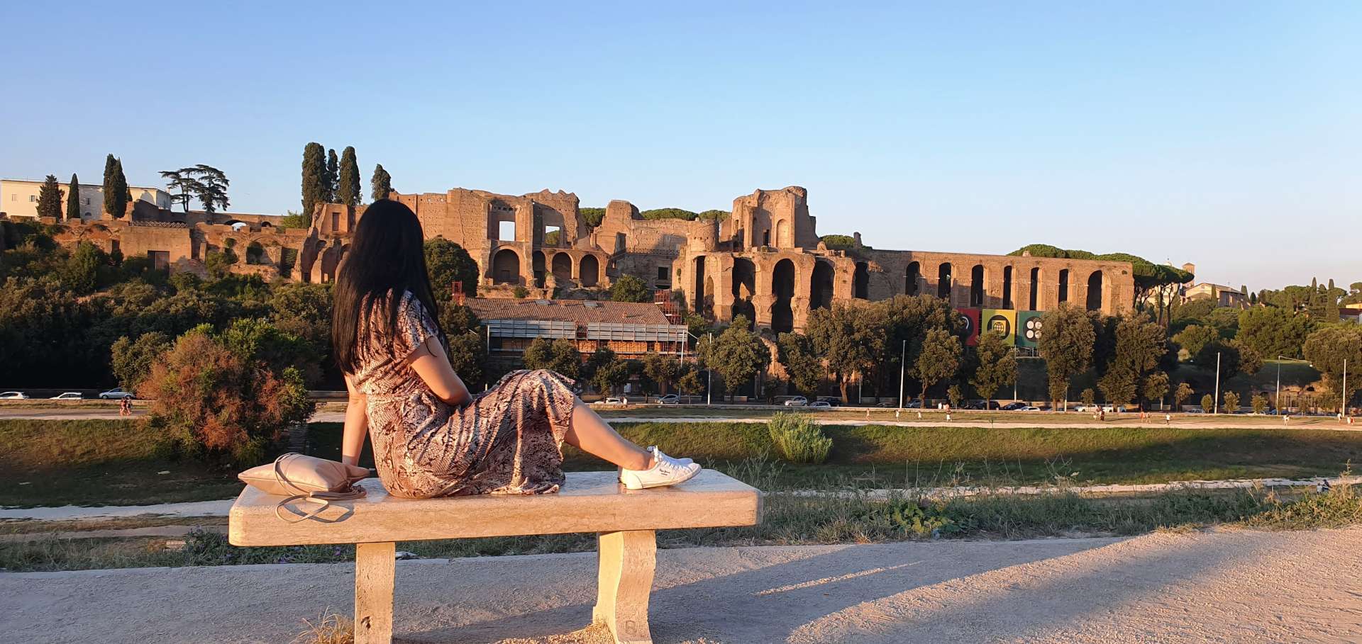 Italy travel bucket list - View of Circus Maximus, Rome, Belvedere Romolo e Remo