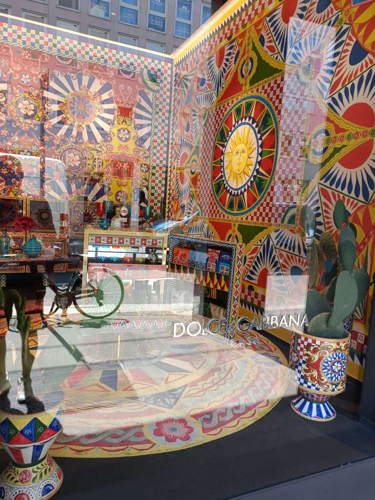 Dolce Gabbana store visit, Milan 