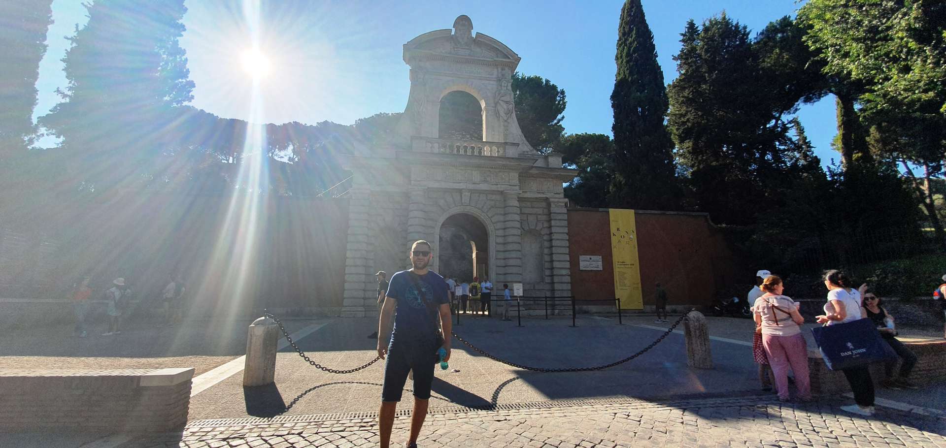 Entrance to the Palatine Hill, Rome