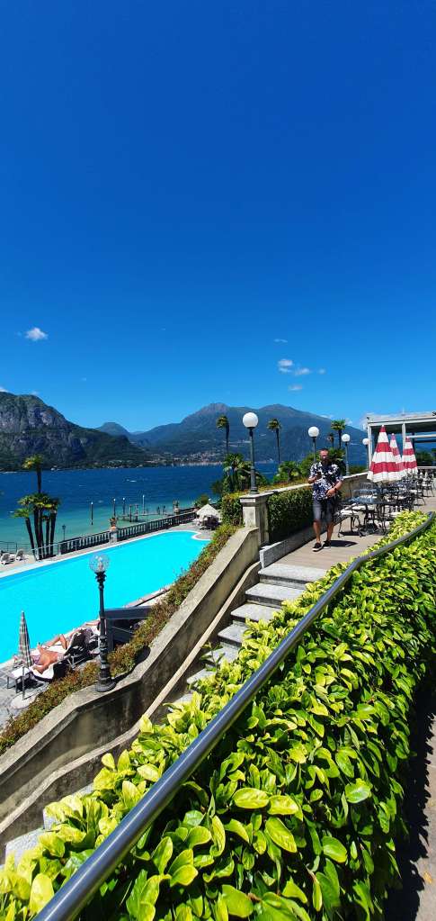 Swimming pool at Hotel Villa Serbelloni