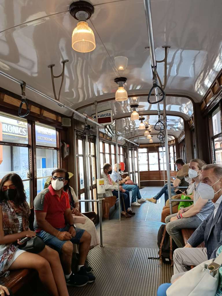 Iconic Milan tram