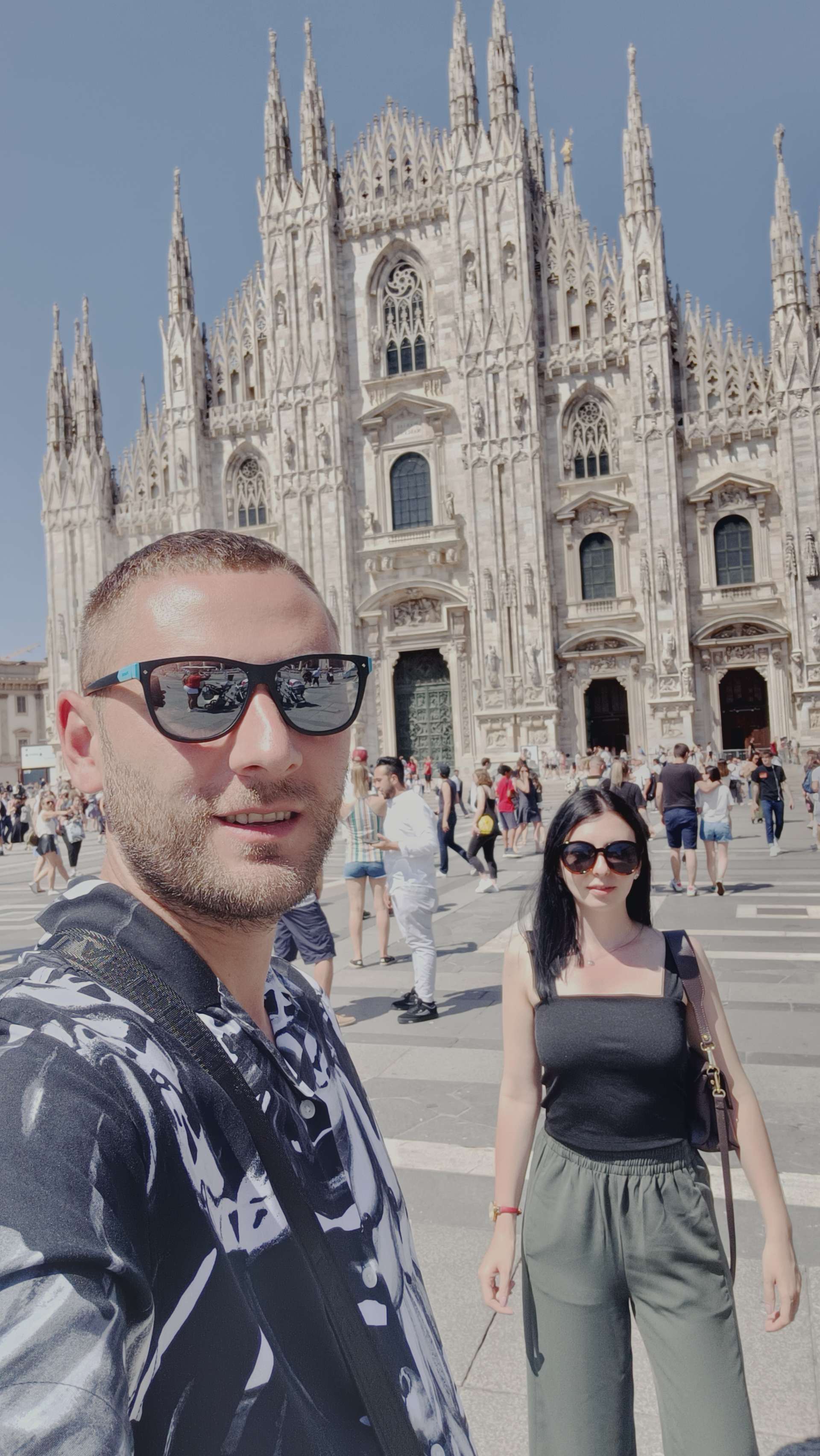Cathedral of Milan city, Italy