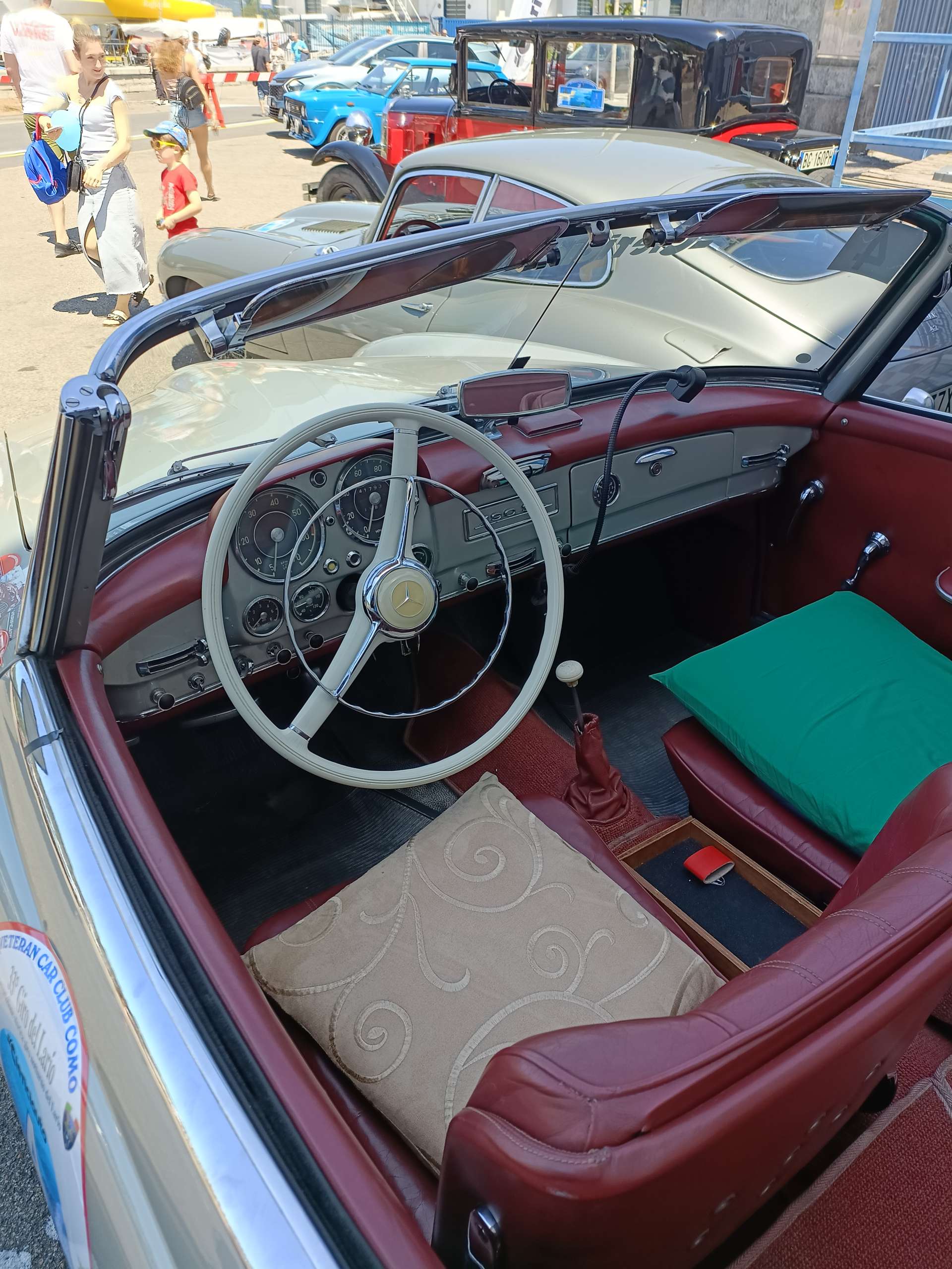 Como Classic cars exhibition
