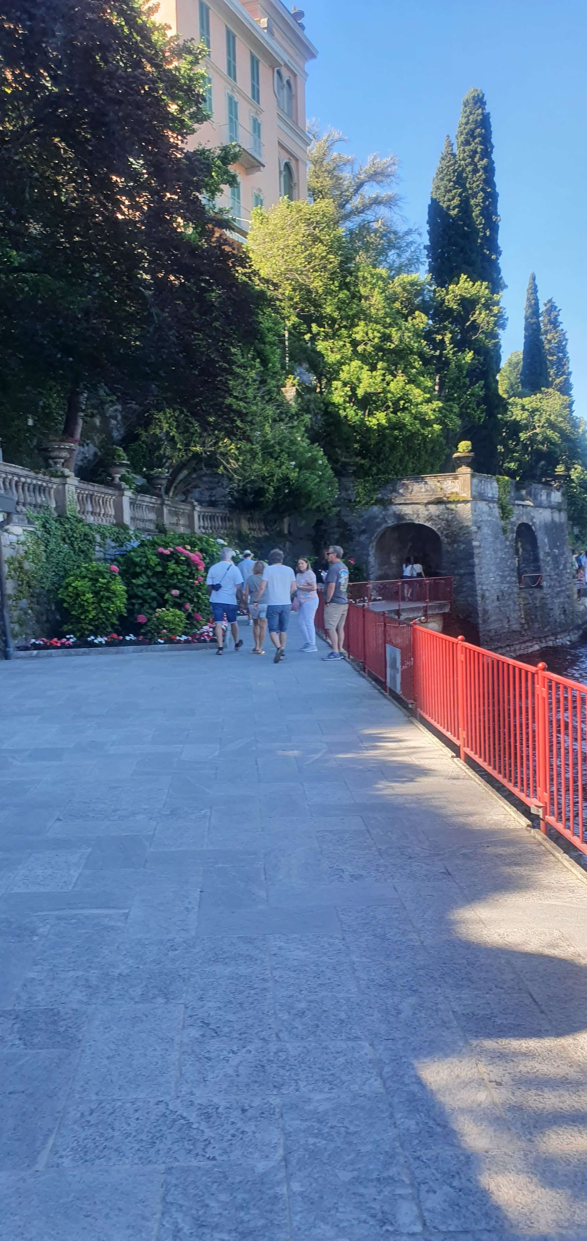 Varenna lakeshore promenade, Lake Como, Italy