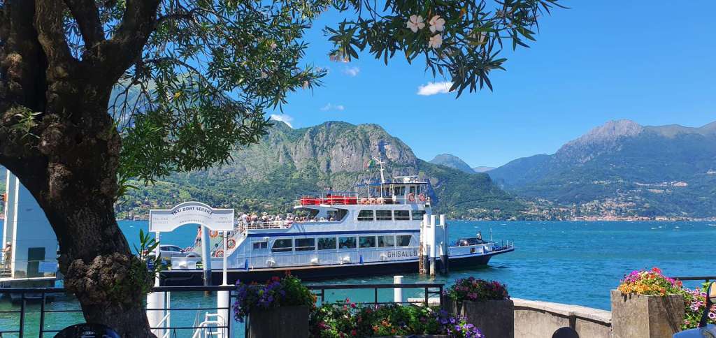 Lake Como view in Bellagio, Italy