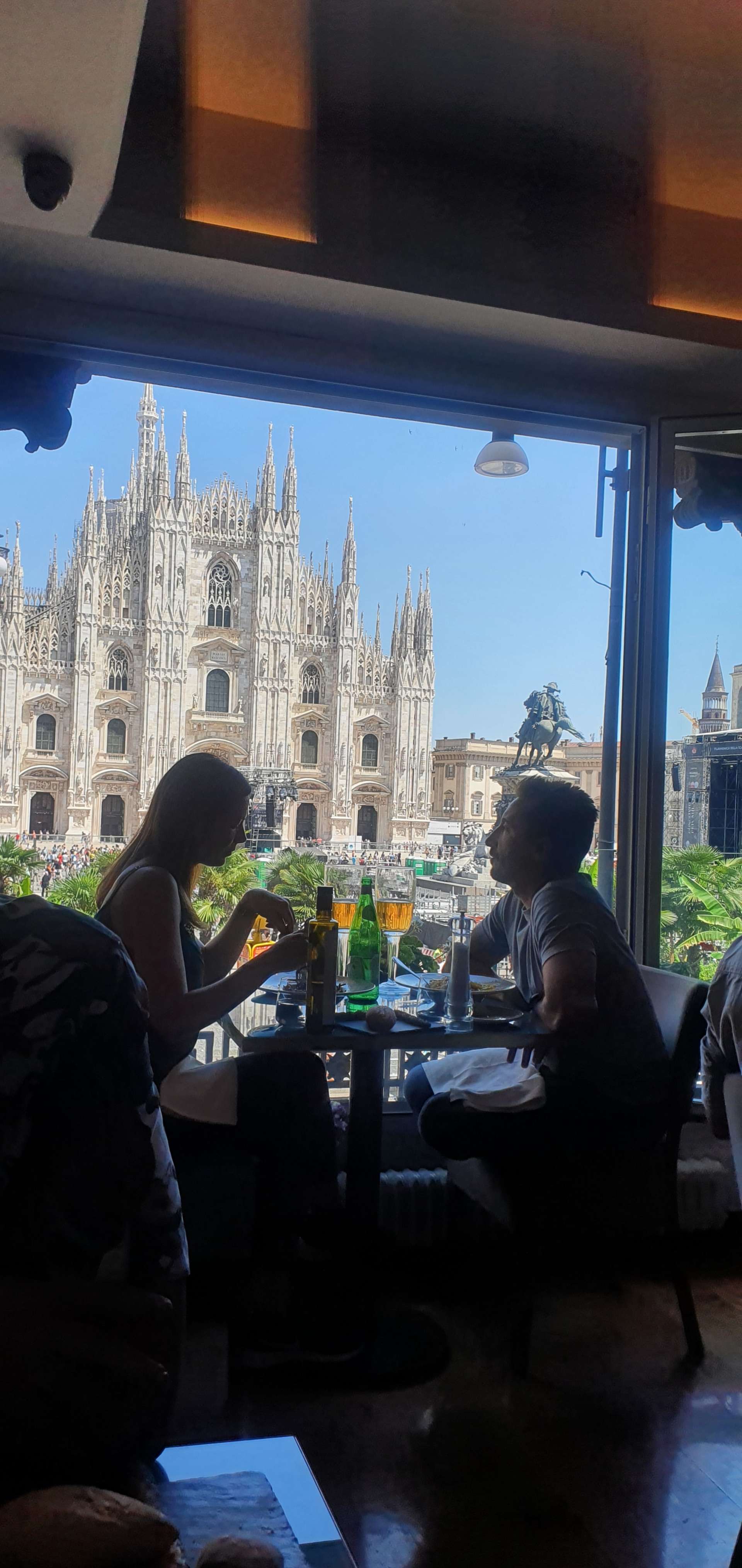 Milan Duomo view