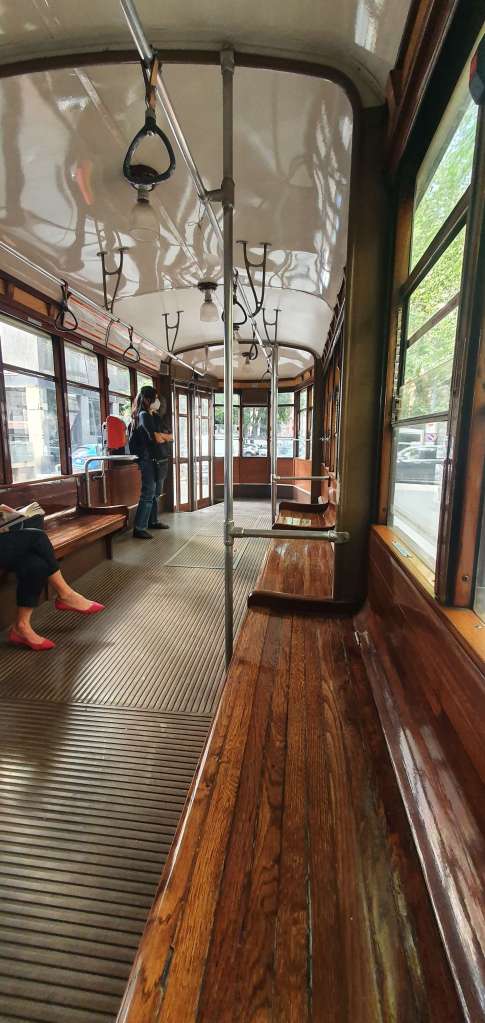 Milan old tram