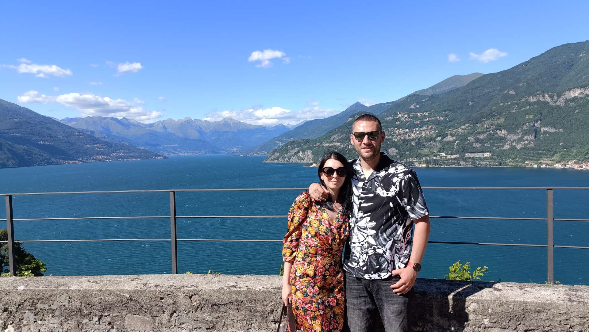 On top of Bellagio hill