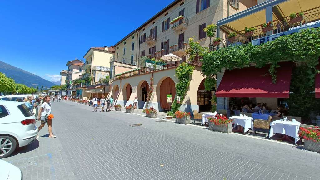 Restaurants area in P.za Giuseppe Mazzini