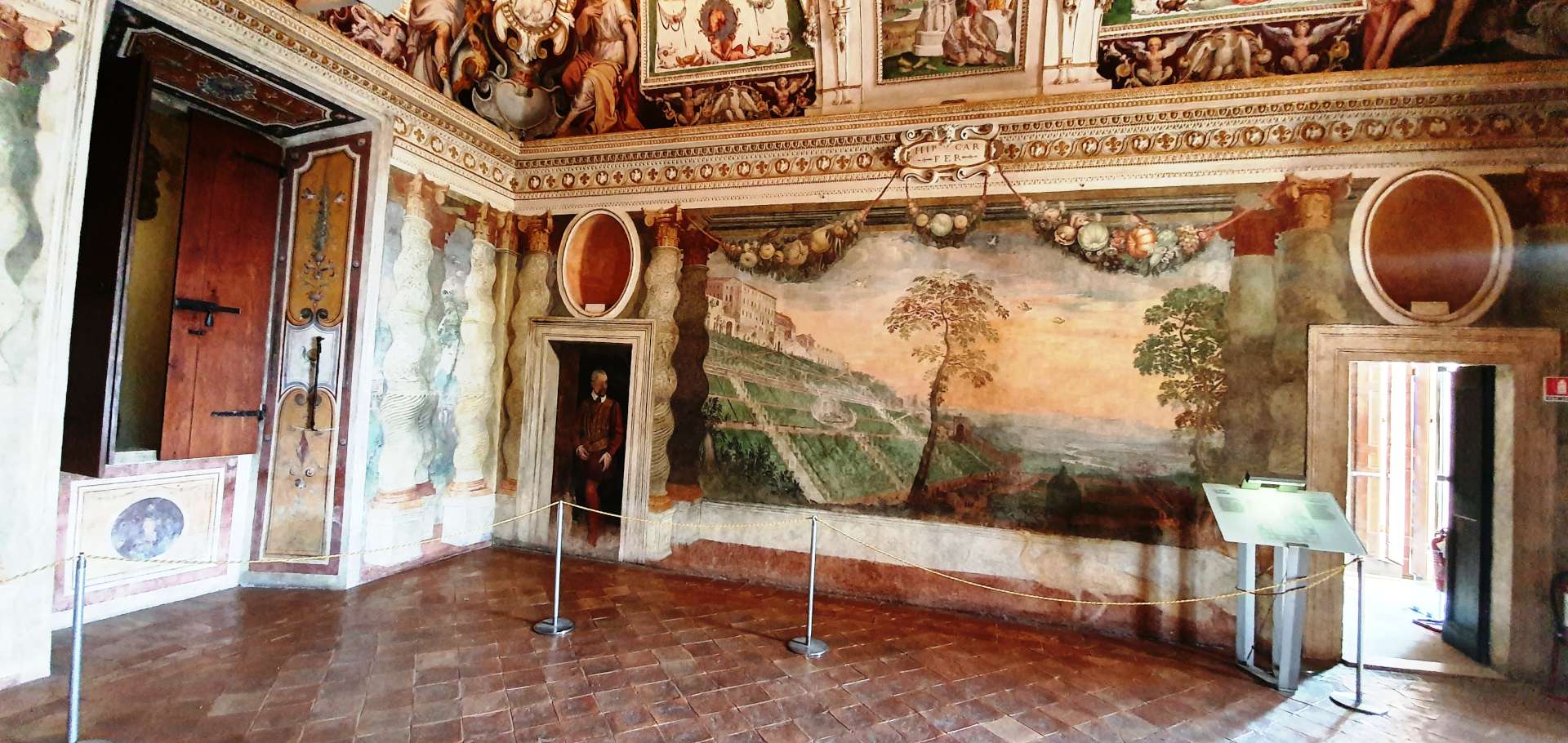 Inside Tivoli Villa d'Este