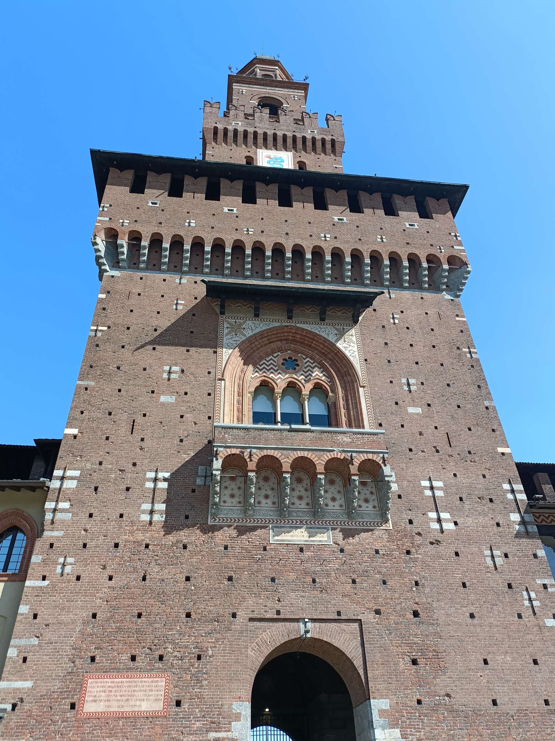 Torre del Filarete Castello Sforzesco