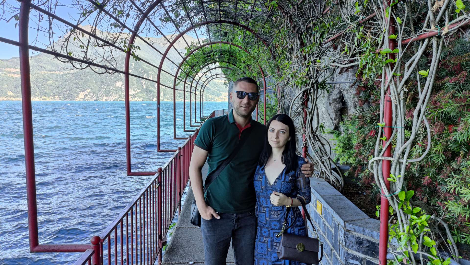 Varenna lovers' walk - Lake Como, Italy Varenna lovers' walk - Lake Como, Italy