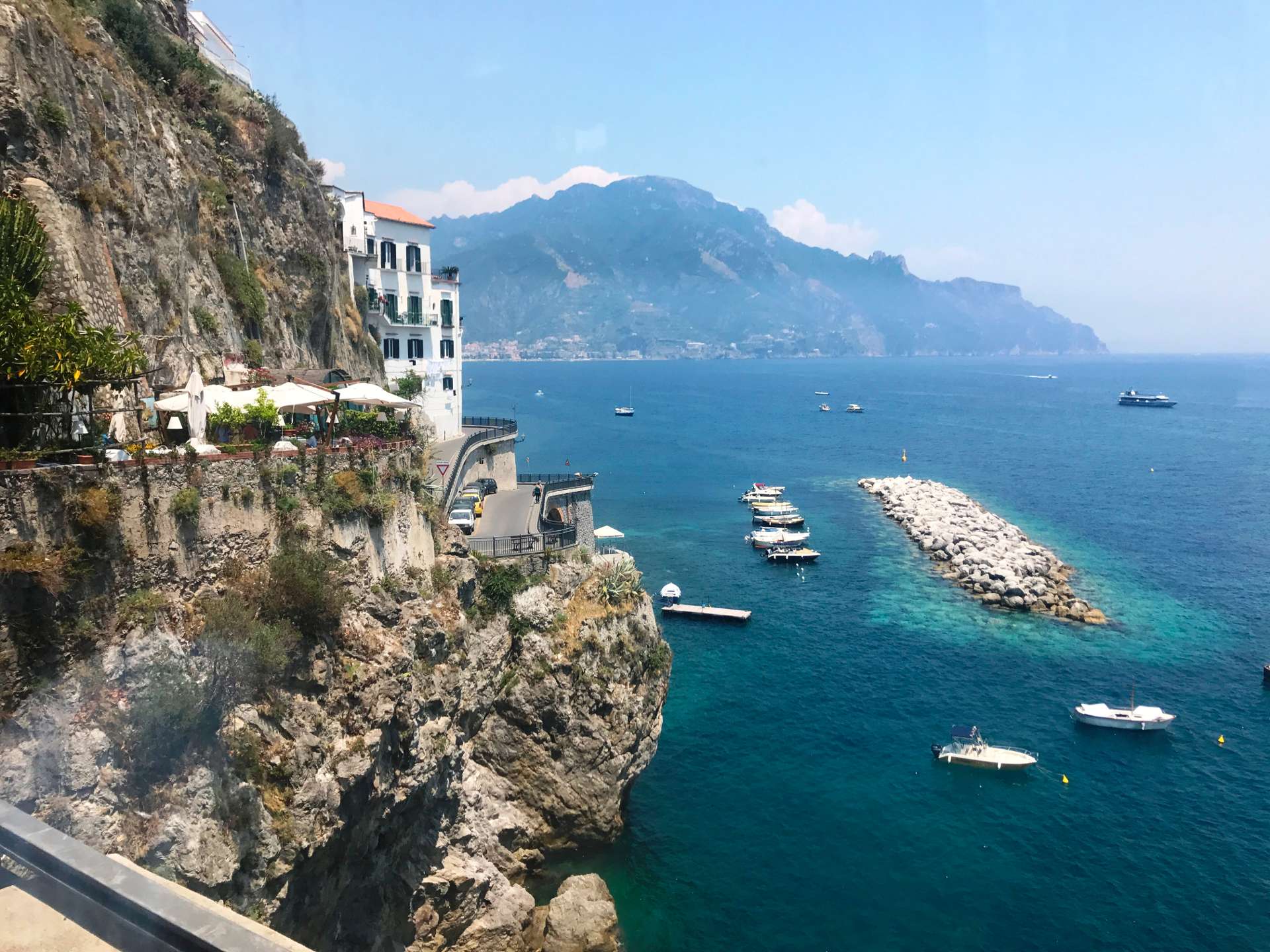 Amalfi Coast, leaving Amalfi to Ravello