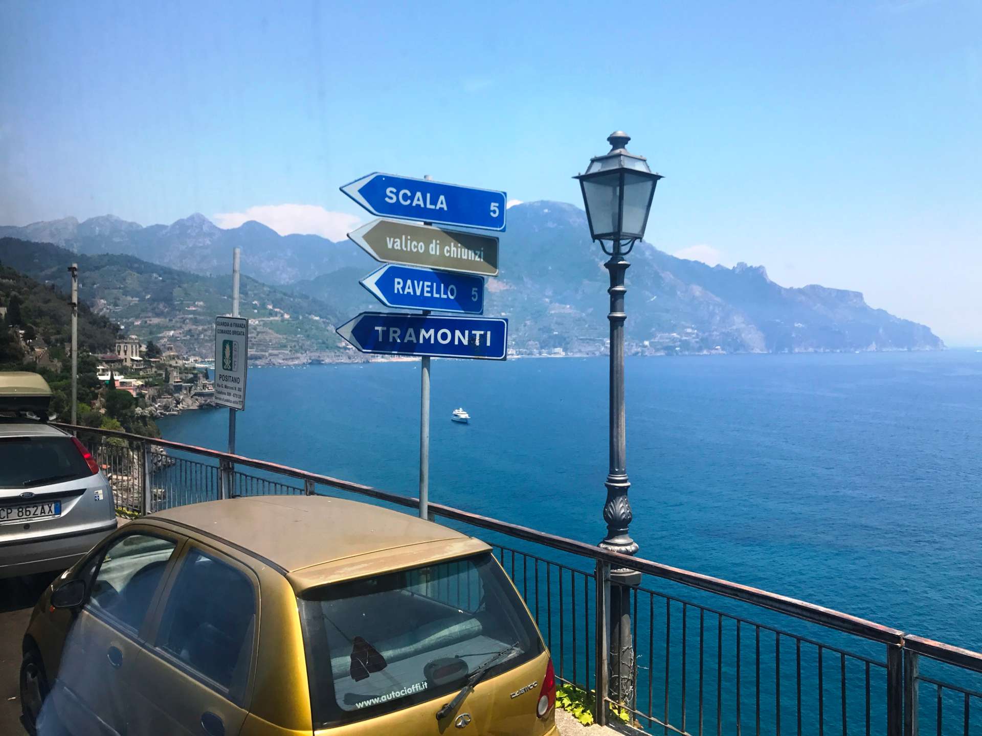Amalfi Coast road