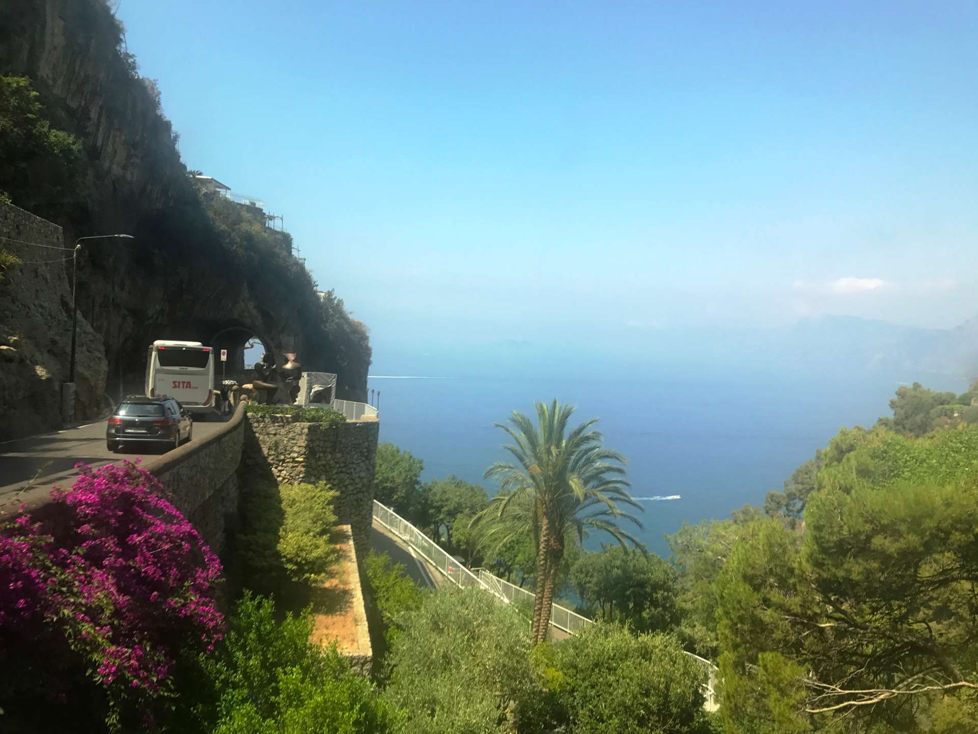 Amalfi Coast, Positano - SITA bus